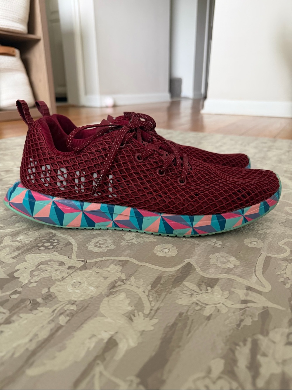 NOBULL Cabernet Prism Mesh Runners Size 11M/12.5W